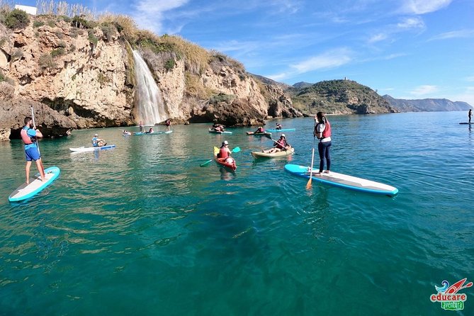 Paddle Surf Route Cliffs Nerja and Cascada de Maro + Snorkel - Price, Photos, and What You Actually Get