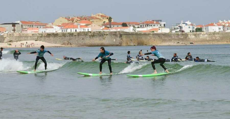 Peniche:Surf lessons Beginners ,Intermediate, advance level - Group size matters more than you might expect