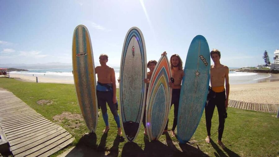 Plettenberg Bay: 2-Hour Surf Lesson - The coastal setting and possible dolphins
