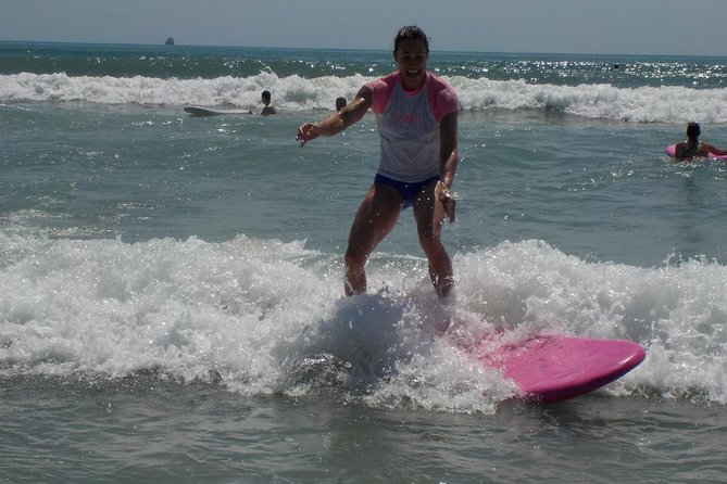 Port Canaveral and Cocoa Beach Surf Lessons and Board Rental - Practicing at Cocoa Beach