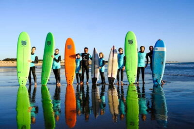 Surf Lesson with Transportation at Ocean Origin
