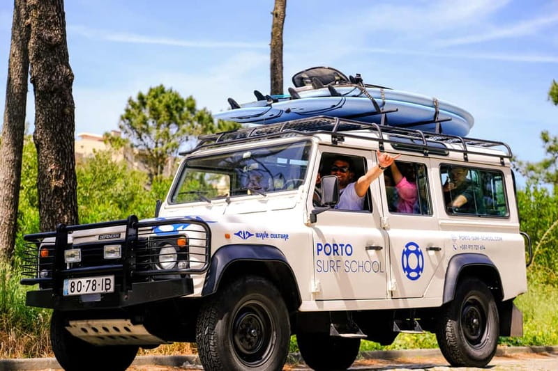 Porto: Surf Lessons with transfer at Porto Surf School - Picking the beach for your skill level