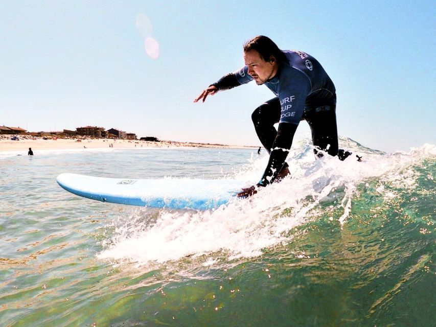 Porto: Surf Lessons with transfer at Porto Surf School - What the gear and insurance mean for you