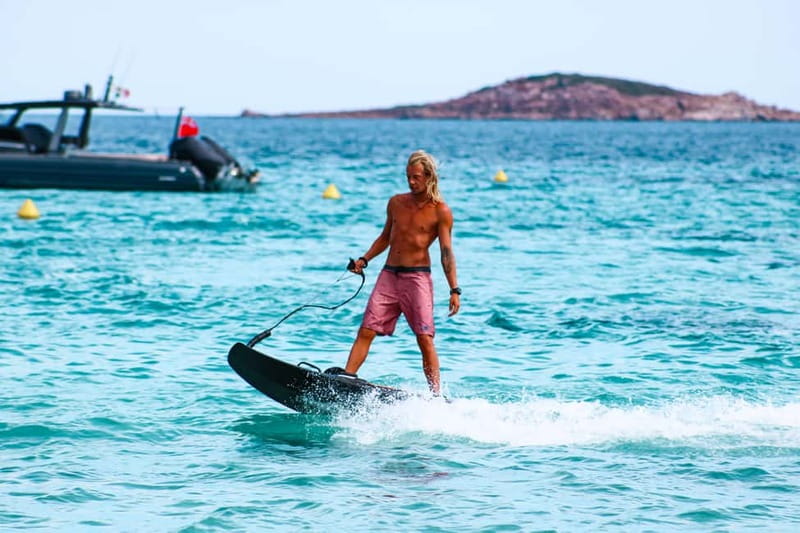 Porto-Vecchio: Jet Surf Course - Unique on the island - Reaching the Botti Racing base between Palombaggia beaches