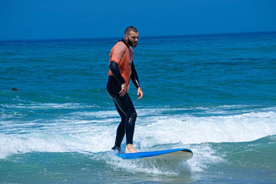 Praia da Rocha Surf Lesson - Moving into the waves with a clear goal