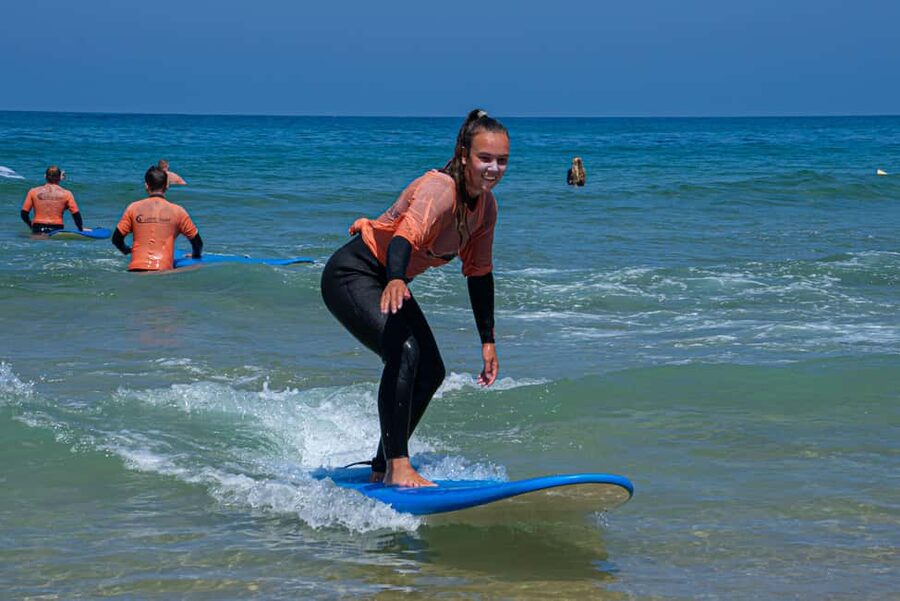 Praia da Rocha Surf Lesson - Sand practice that prepares you for the water