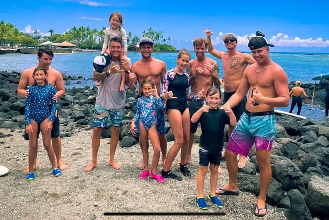 Premium group surf lessons- Kona’s Best Surf Lessons - What happens during the 90-minute session