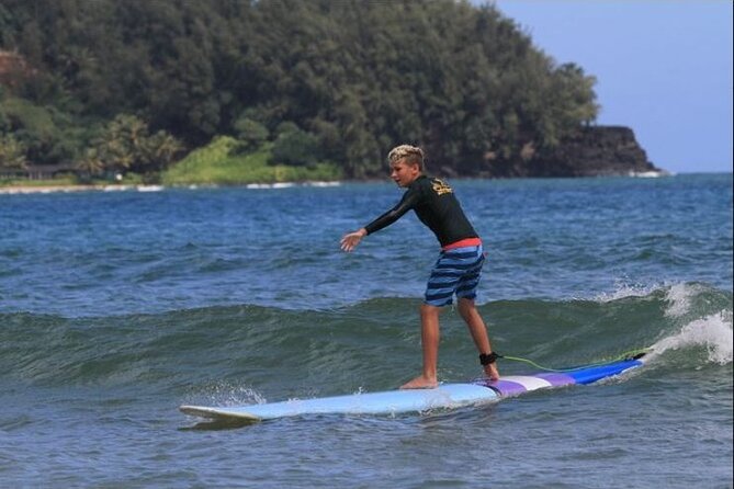 Private Hanalei Sandy Bottom Surf Lesson on Kauai - Timing, crowds, and the small drawbacks