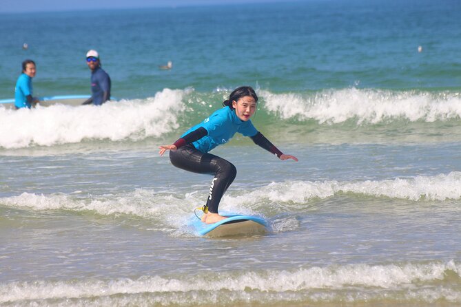 Private Surf Lesson - Board, wetsuit, and locker included