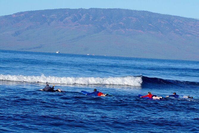 Private Surf Lesson for Group of 3-5 Near Lahaina - What the water experience may feel like
