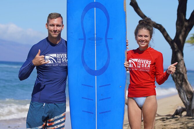 Private Surf Lesson for Two Near Lahaina - The value of $145.30 per person