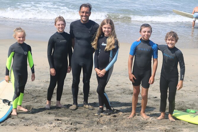 Private Surf Lesson in Huntington Beach - Bolsa Chica State Beach - How conditions can change the lesson