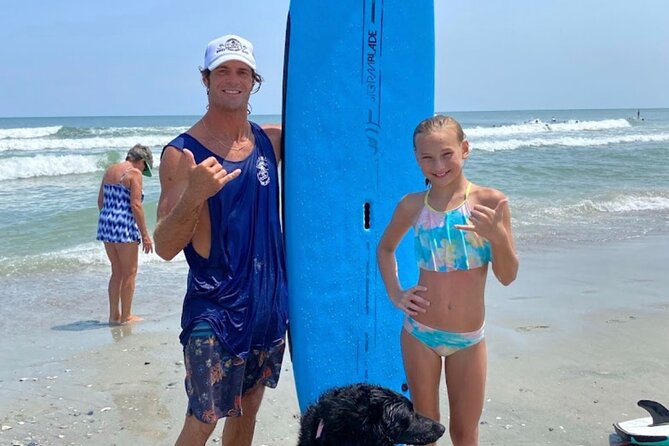Private Surf Lesson in North Myrtle Beach - Timing can shape the quality of your lesson