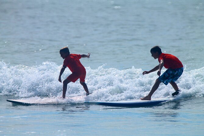 Private Surf Lesson in North Myrtle Beach - Starting with safety, manners, and a stretch
