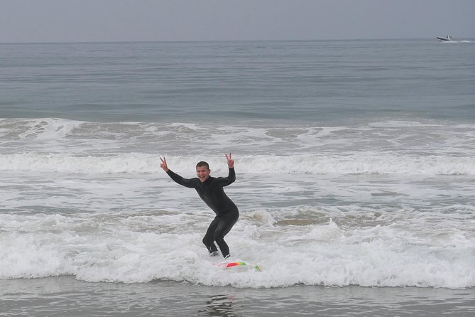 Private Surf Lesson in Venice Beach - Standing up on the board, and what success really means