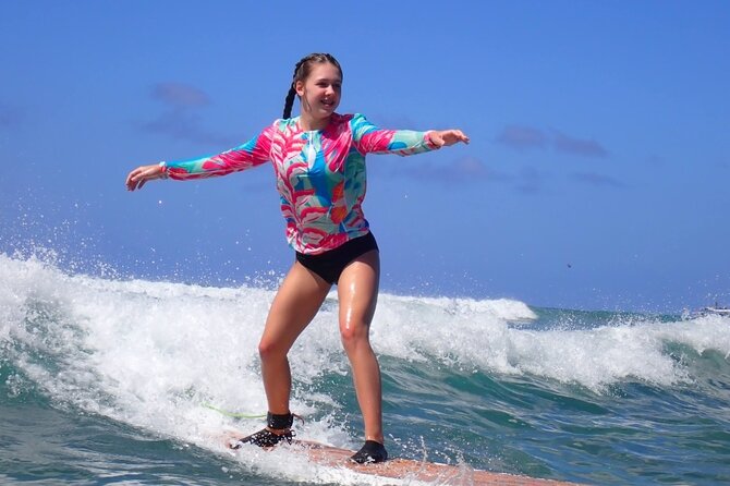 Private Surf Lesson in Waikiki - Your chance of standing up on the board