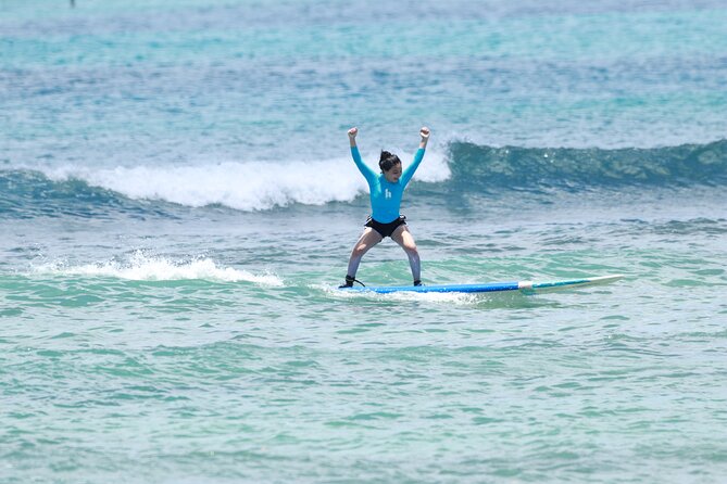 Private Surf Lessons in Honolulu - Waikiki Beach gives beginners a forgiving start