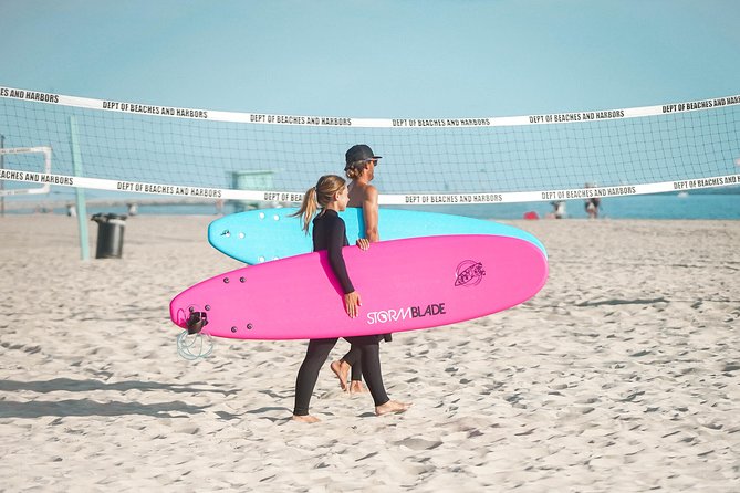 Private Surfing Lesson in Santa Monica - Meeting at 20 Bicknell Avenue