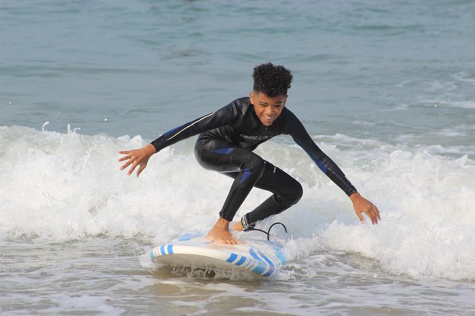 Private Surfing Lesson in Santa Monica - Cold water and changing conditions