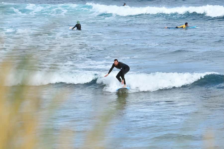 Private surfing lesson - Margaret River Surfing Academy - What the private group format changes