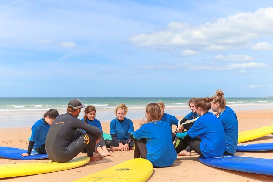 Quarteira: 2-Hour Surf Lesson at Falésia Beach - The First 20 Minutes: Safety and Surf Rules