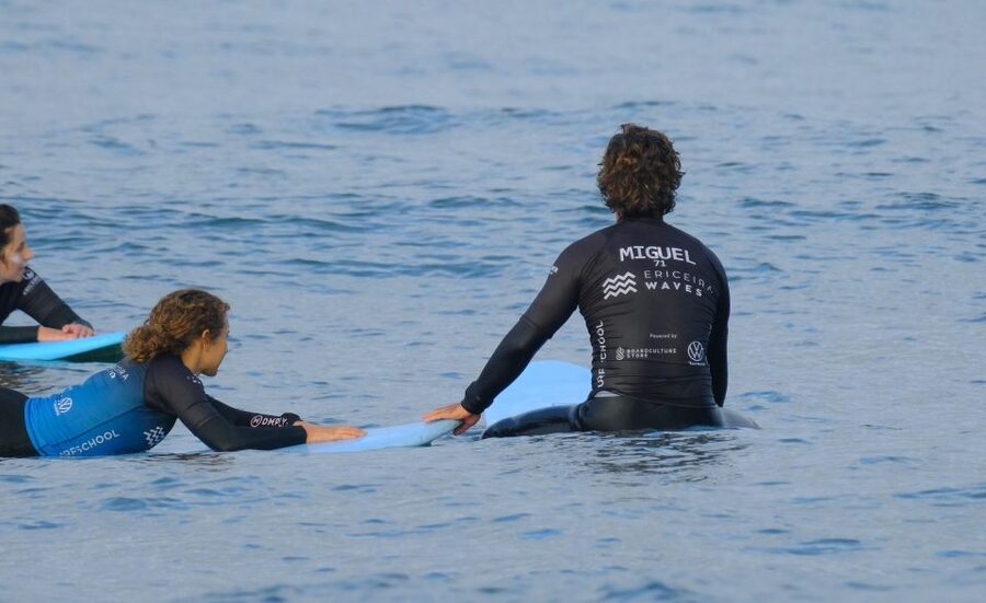 Ribeira d'ilhas , surf lessons at Ericeira WSReserve - Safety is part of the lesson, not a footnote