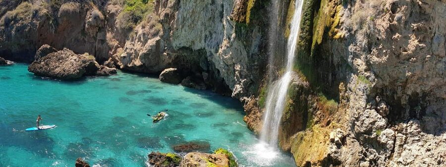 Ruta libre en paddel surf por la cascada de Nerja y Maro 😍 - Should you book the Burriana Beach route?