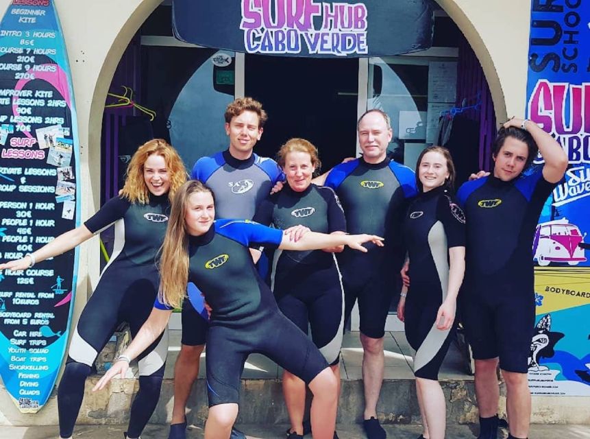 Sal: Surf Lesson - Starting on dry land at Santa Maria Beach