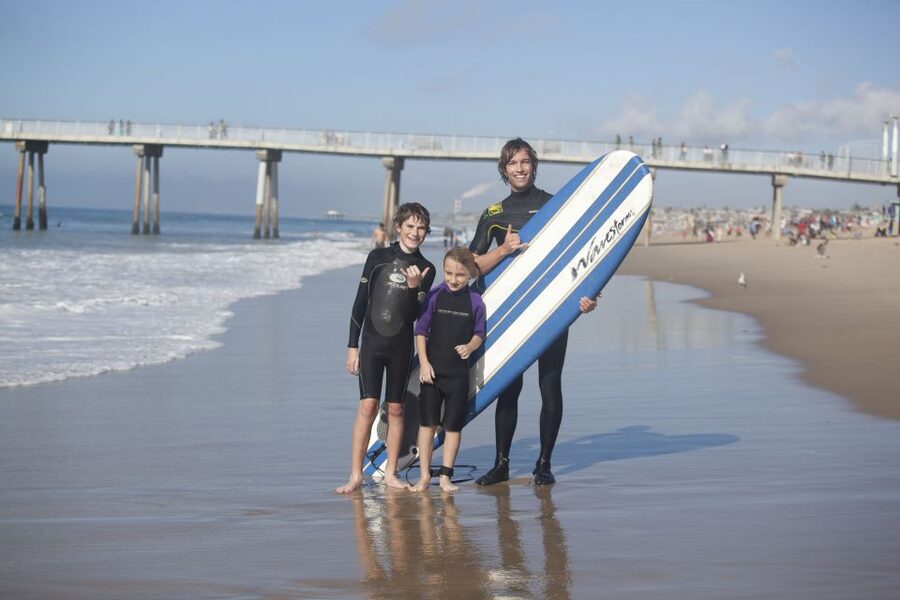 San Diego: Private Group Surf Lesson - Learning ocean conditions and surf etiquette