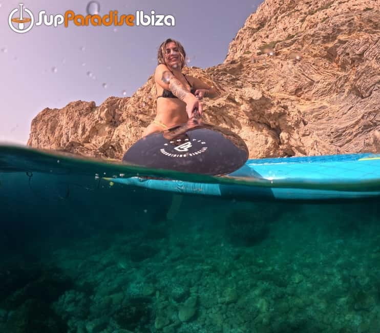 SANT ANTONI: ALL INCLUDED PADDLE SURF&SNORKEL TOUR BOAT - Value: More Than Just a Paddle Board Rental