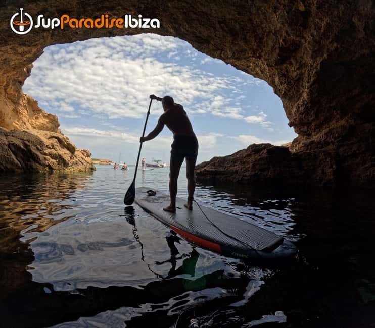 SANT ANTONI: ALL INCLUDED PADDLE SURF&SNORKEL TOUR BOAT - The Paddle Surf Lesson and Session