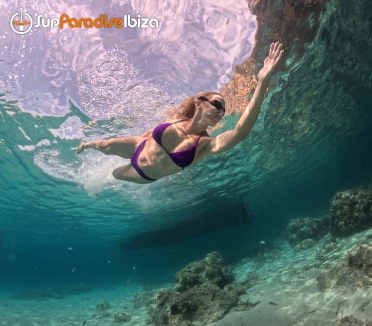 SANT ANTONI: ALL INCLUDED PADDLE SURF&SNORKEL TOUR BOAT - Friendly Staff and a First-Timer-Friendly Mood