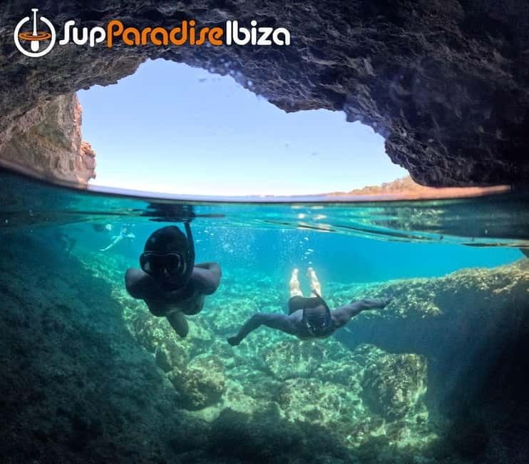 SANT ANTONI: ALL INCLUDED PADDLE SURF&SNORKEL TOUR BOAT - What the Three Hours Feel Like