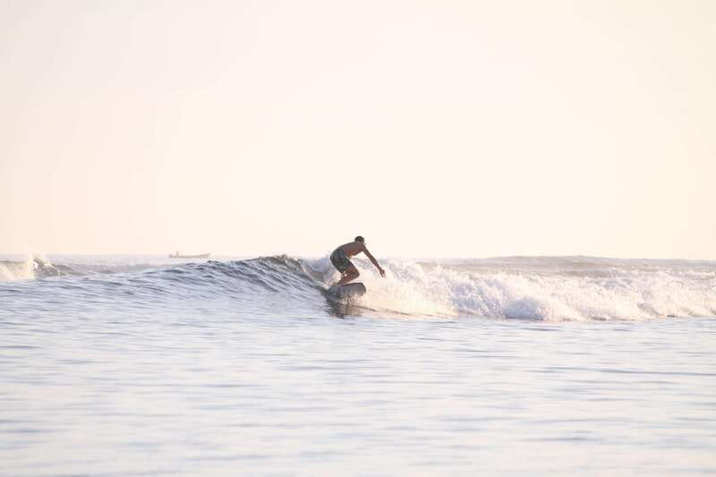 Sayulita: La Lancha Beach, Sunset Surfing Lesson - The sunset timing and water time