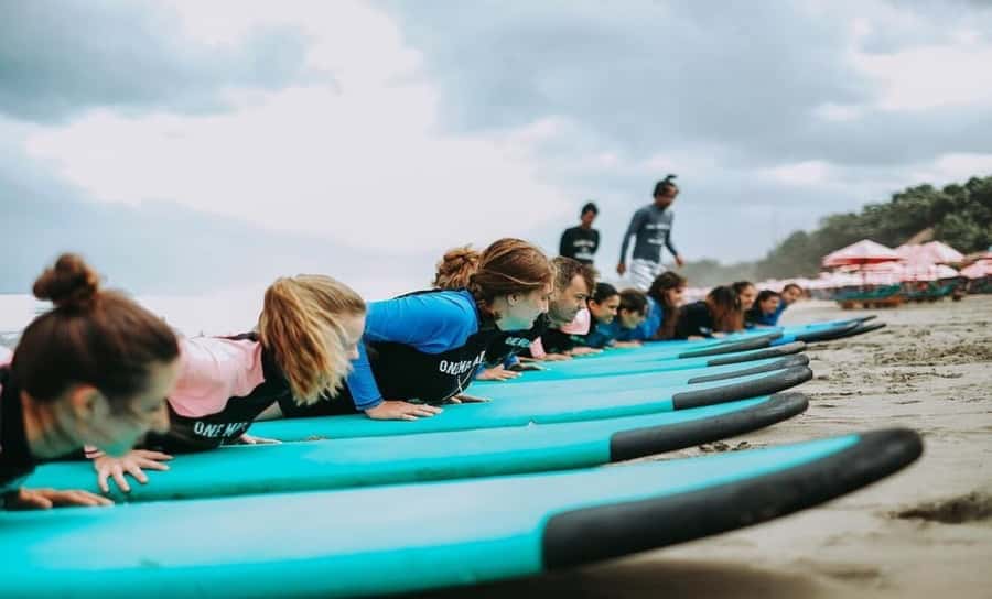 Seminyak: Surf Lesson for all Levels (Small Groups/Private) - What happens on the way to Double Six Beach