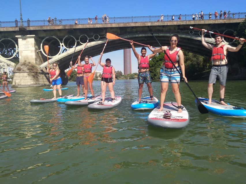 Seville: 2 Hour Paddle Surf Class - A short break beside Barrio de Triana