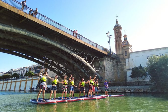 Seville: Paddle Surf Route and Class - Cathedral views from the water