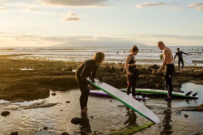 Small Group Surf Lesson in Playa de las Américas - What stronger surfers can work on