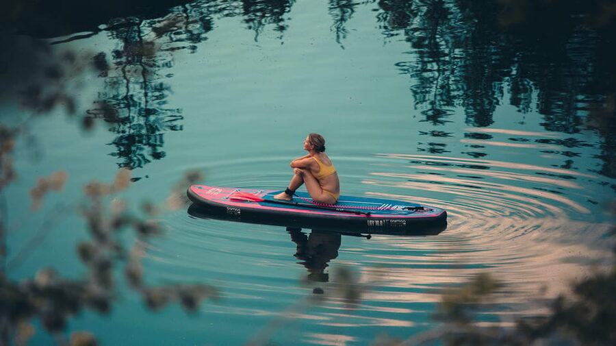 STAND UP paddle surf - Your first lesson on the paddleboard
