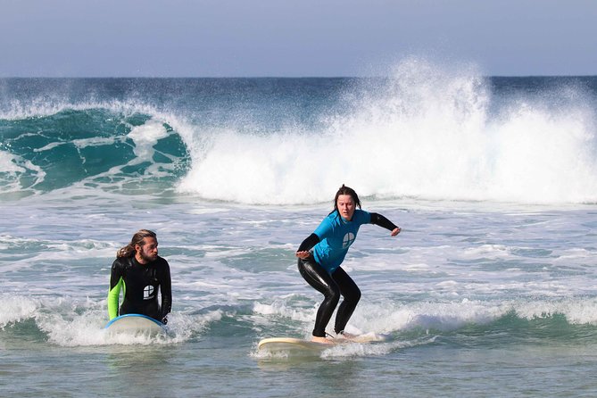 Surf Class at Corralejo - What beginners can expect on the sand