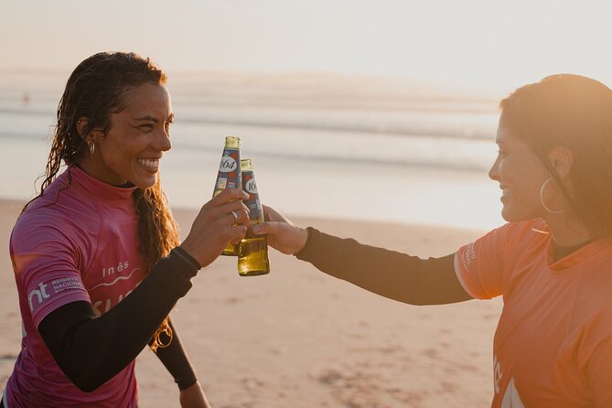 Surf Experience in Peniche - On the beach and in the water