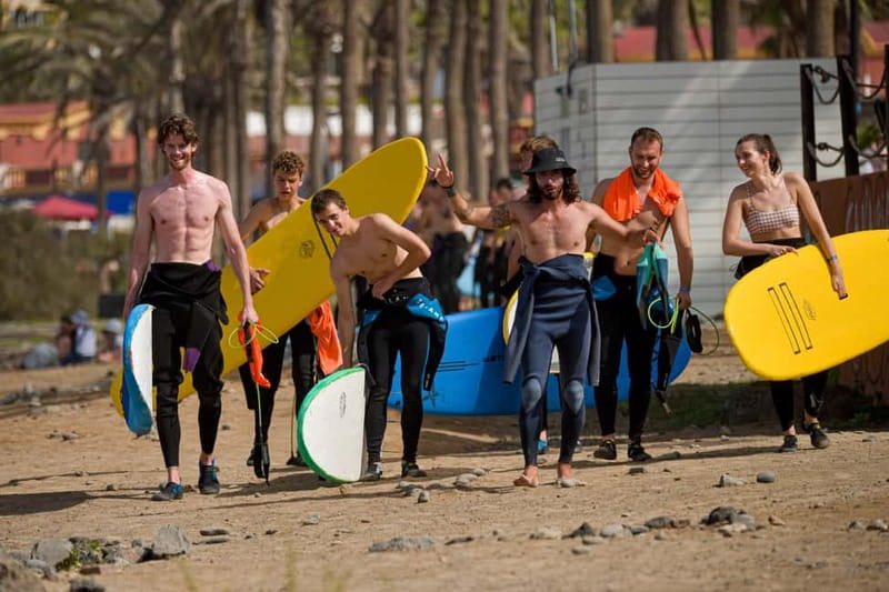 Surf in Tenerife – Photos Included & Stand Up From Day One - Playa de Las Américas makes the first lesson easy