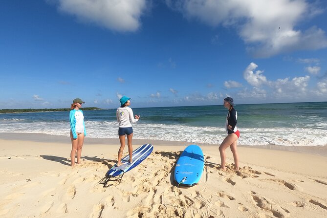 Surf Lesson in Cozumel - From your pickup point to the Cozumel coast