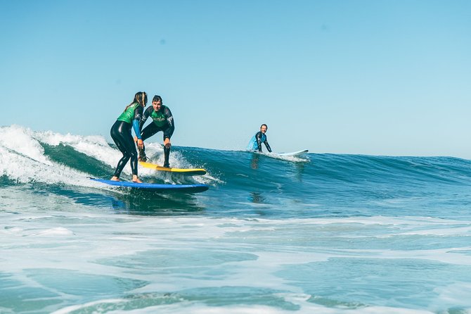 Surf Lesson in Lisbon - The surf experience - The sand lesson comes before the surf