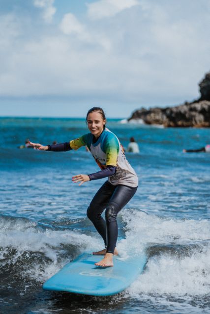 Surf lesson in Madeira - From Santa Luzia Park to Porto da Cruz