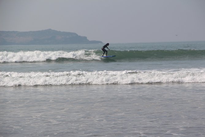 Surf Lesson with local surfer in Essaouira Morocco - Learning on Essaouira beach