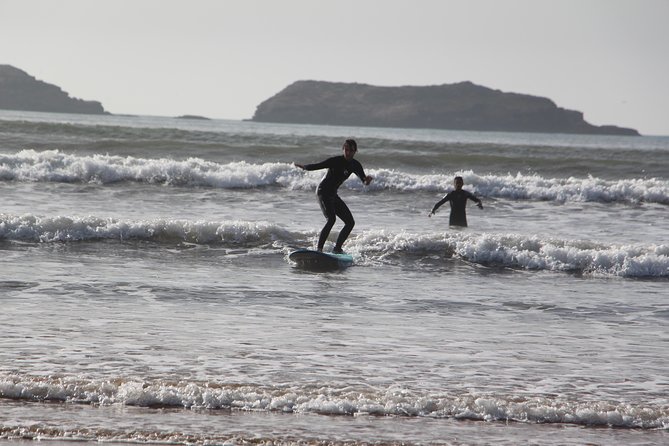 Surf Lesson with local surfer in Essaouira Morocco - Standing up is possible, but not guaranteed