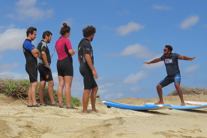 Surf Lessons - Swimming ability is a firm requirement
