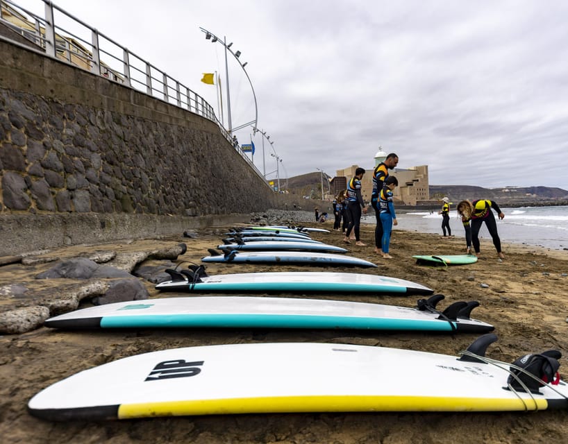 Surf lessons in Las Canteras Beach - What happens during the two-hour surf course