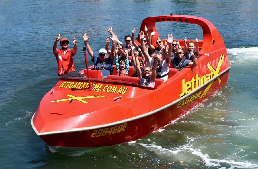 Surfer's Paradise: Jetboat Ride and Surf Lesson - Meeting behind the Vibe Hotel and Driftwood Social